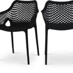 Mykonos Plastic Outdoor Patio Dining Chair