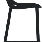 Mykonos Plastic Outdoor Patio Stools