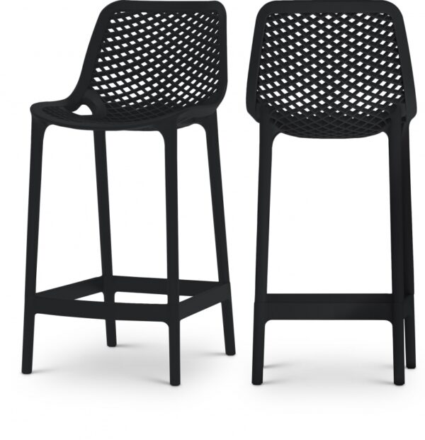 Mykonos Plastic Outdoor Patio Stools