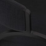 Privet Linen Textured Fabric Upholstered Dining Chair