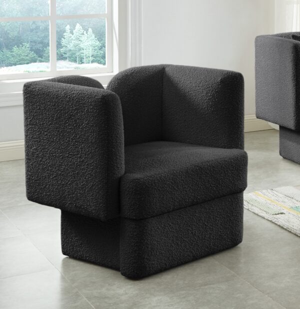 Marcel Boucle Fabric Upholstered Chair
