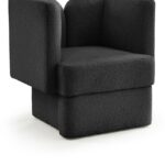 Marcel Boucle Fabric Upholstered Chair