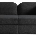 Marcel 91" Boucle Fabric Upholstered Sofa