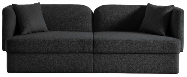 Marcel 91" Boucle Fabric Upholstered Sofa