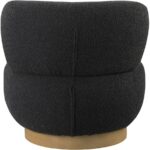 Calais Boucle Fabric Upholstered Accent Chair
