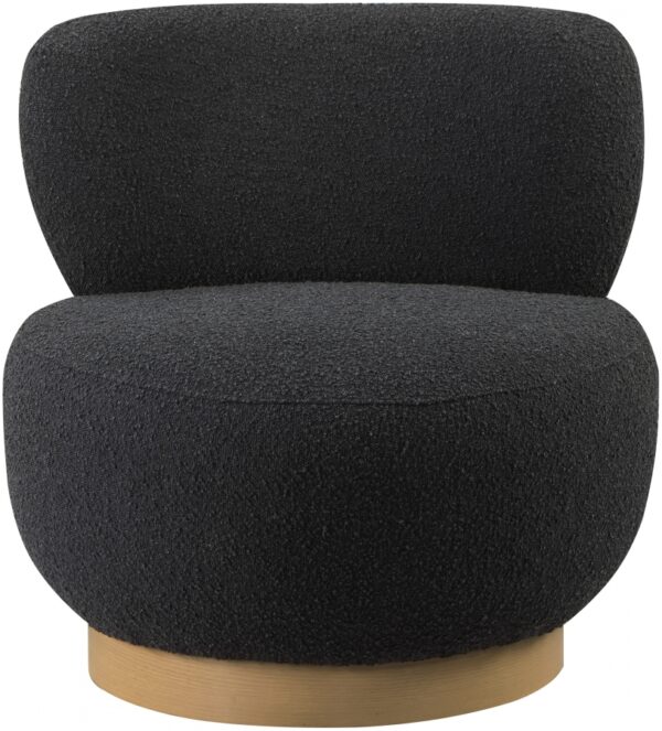 Calais Boucle Fabric Upholstered Accent Chair