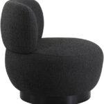 Calais Boucle Fabric Upholstered Accent Chair