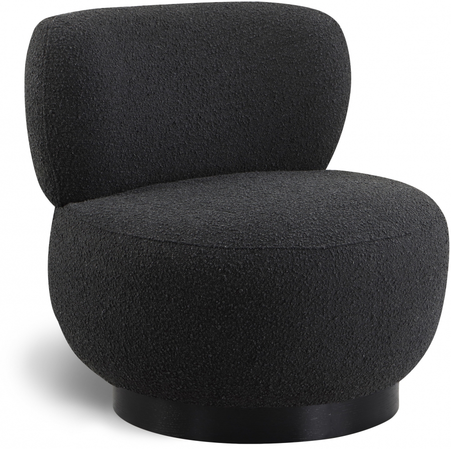 Calais Boucle Fabric Upholstered Accent Chair
