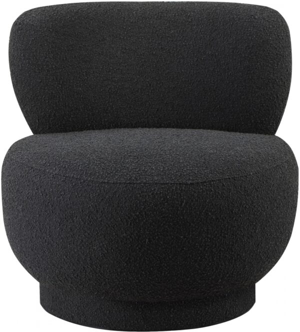 Calais Boucle Fabric Upholstered Accent Chair