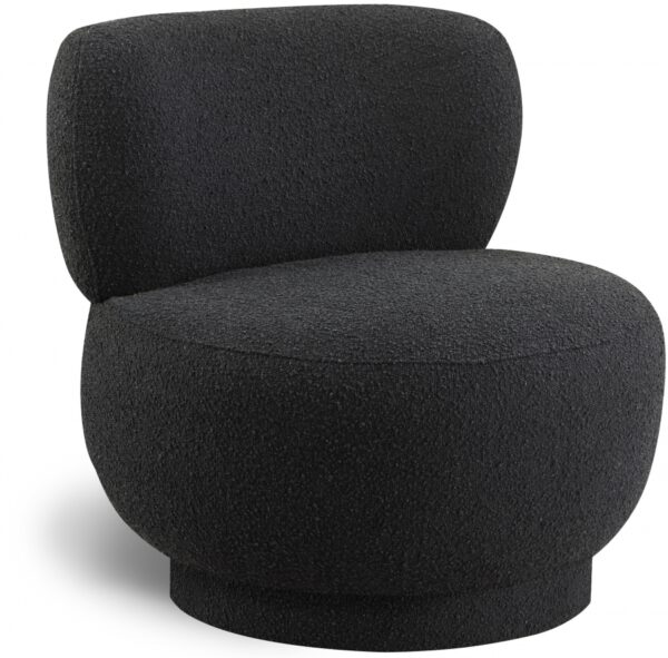 Calais Boucle Fabric Upholstered Accent Chair