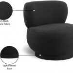 Calais Boucle Fabric Upholstered Accent Chair