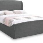 Tess Velvet Upholstered Bed