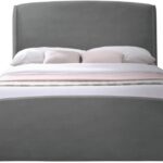 Tess Velvet Upholstered Bed