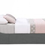 Tess Velvet Upholstered Bed