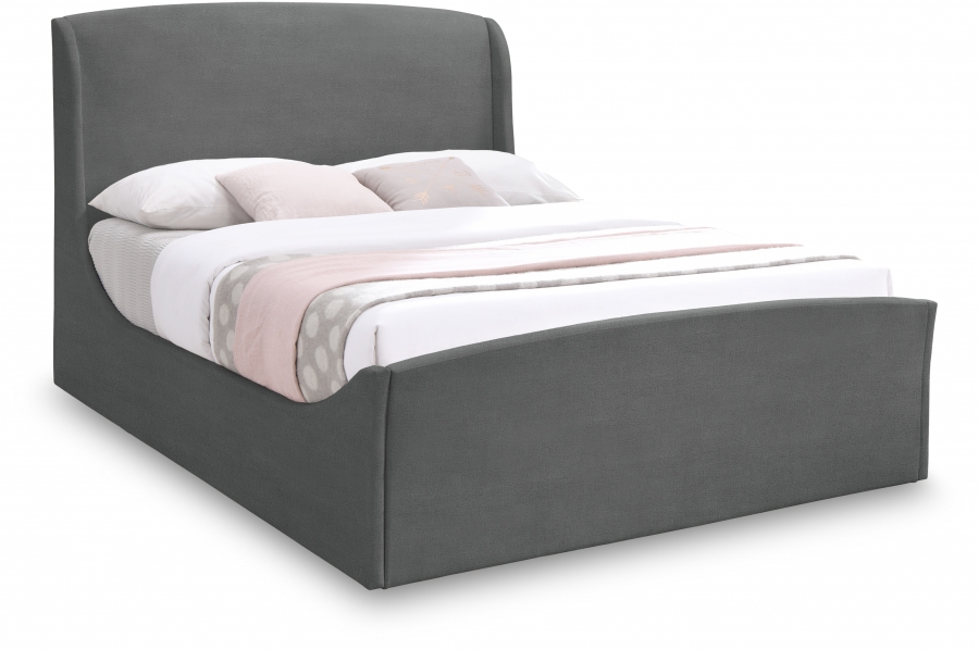 Tess Velvet Upholstered Bed