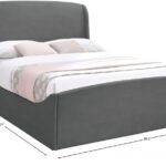 Tess Velvet Upholstered Bed