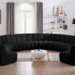 Infinity 178" Boucle Fabric Upholstered 10pc. Modular Sectional