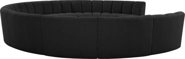 Infinity 178" Boucle Fabric Upholstered 10pc. Modular Sectional