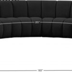 Infinity 178" Boucle Fabric Upholstered 10pc. Modular Sectional