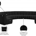 Infinity 178" Boucle Fabric Upholstered 10pc. Modular Sectional