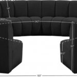 Infinity 178" Boucle Fabric Upholstered 12pc. Modular Sectional