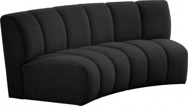 Infinity 83" Boucle Fabric Upholstered 2pc. Modular Sectional