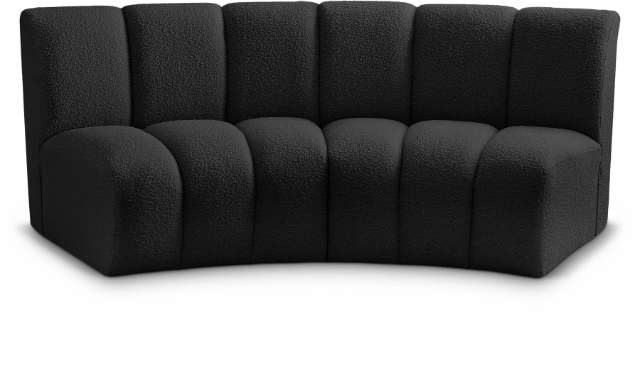 Infinity 83" Boucle Fabric Upholstered 2pc. Modular Sectional