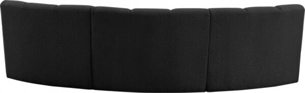 Infinity 119" Boucle Fabric Upholstered 3pc. Modular Sectional
