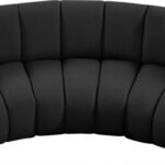 Infinity 119" Boucle Fabric Upholstered 3pc. Modular Sectional