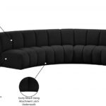 Infinity 148" Boucle Fabric Upholstered 4pc. Modular Sectional
