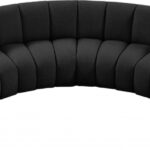 Infinity 176" Boucle Fabric Upholstered 6pc. Modular Sectional