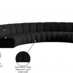 Infinity 176" Boucle Fabric Upholstered 6pc. Modular Sectional