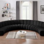 Infinity 178" Boucle Fabric Upholstered 7pc. Modular Sectional