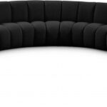 Infinity 178" Boucle Fabric Upholstered 7pc. Modular Sectional