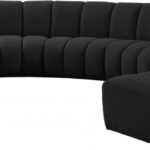 Infinity 178" Boucle Fabric Upholstered 7pc. Modular Sectional