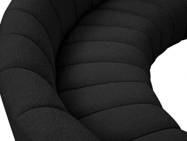 Infinity 178" Boucle Fabric Upholstered 7pc. Modular Sectional