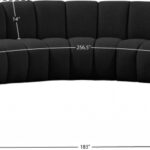 Infinity 178" Boucle Fabric Upholstered 9pc. Modular Sectional