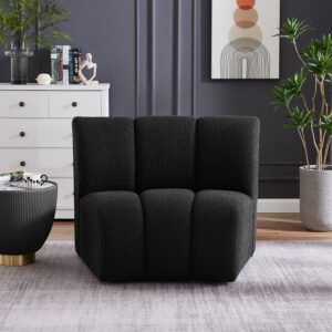 Infinity Boucle Fabric Upholstered Modular Chair