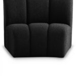 Infinity Boucle Fabric Upholstered Modular Chair