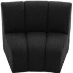 Infinity Boucle Fabric Upholstered Modular Chair