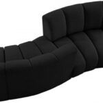 Infinity 217" Boucle Fabric Upholstered 6pc. Modular Sectional