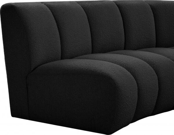 Infinity 268" Boucle Fabric Upholstered 8pc. Modular Sectional