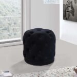 Harper Velvet Upholstered Stool