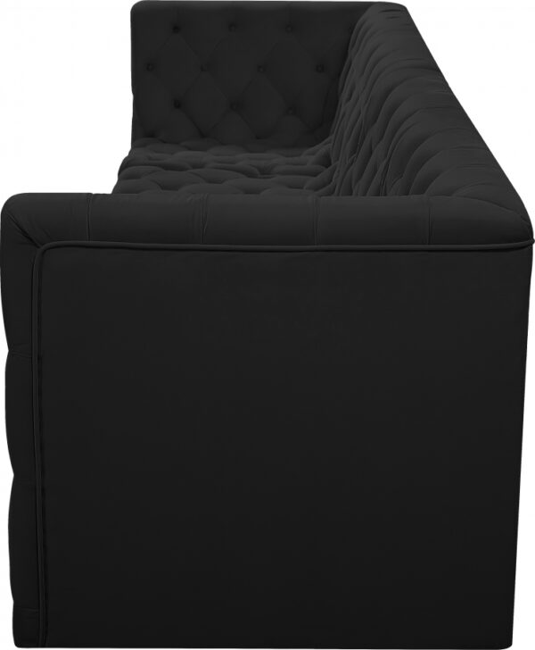Tuft 128" Velvet Upholstered 4pc. Modular Sofa