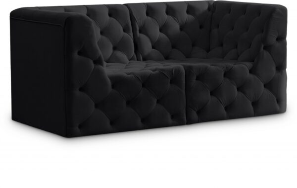 Tuft 70" Velvet Upholstered 2pc. Modular Loveseat