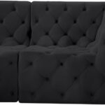 Tuft 99" Velvet Upholstered 3pc. Modular Sofa