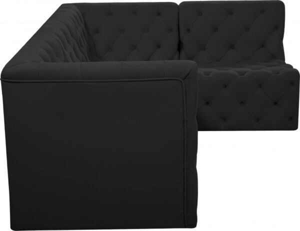 Tuft 99" Velvet Upholstered 4pc. Modular Sectional