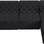 Tuft 128" Velvet Upholstered 5pc. Modular Sectional