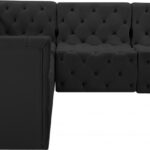 Tuft 99" Velvet Upholstered 5pc. Modular Sectional