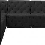 Tuft 128" Velvet Upholstered 6pc. Modular Sectional